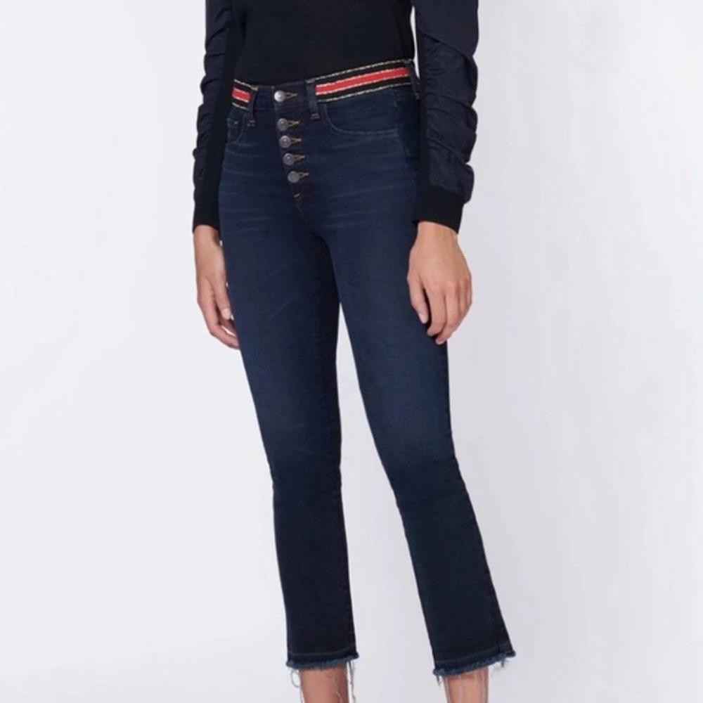 Veronica Beard Carolyn Baby Boot Jean High Rise Silhouette 25